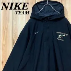 『00s』NIKE ナイロンパーカー ◎ロゴ 刺繍 アノラック US輸入品