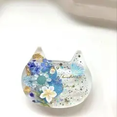 レジン ヘアゴム 花火とくまちゃん 夜空＆海 ブルー◡̈♥︎系 - メルカリ