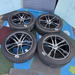 ◇中古シュタイナー19インチ 8J+35 5H/114.3 4本送料込みクラウン