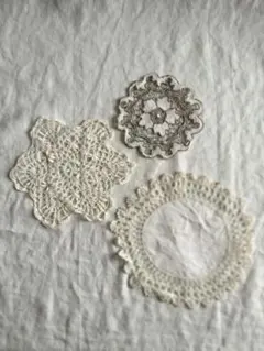 France antiqueVintage 드릴리 3점
