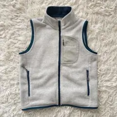 【モンベル】クリマプラス100ベスト　キッズ120　フリース　mont-bell