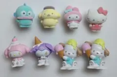 サンリオ　ガチャガチャ　ミニフィギュア