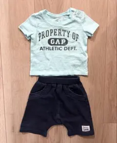 GAP Tシャツと Leeショートパンツセット 80cmのサムネイル