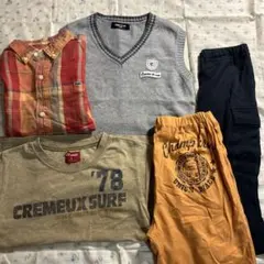COMME CA ISM ベスト他 子供服まとめ売り