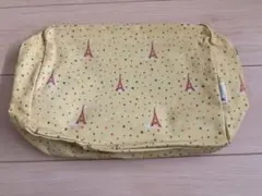 ★値下げ★ フェリシモ mini labo エッフェル塔柄 旅行用ポーチ