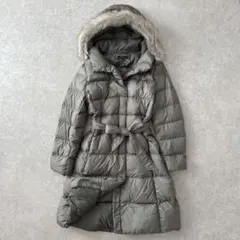 定価1.1万 美品 UNIQLO ユニクロ ライトウェイトダウンフーデットコート