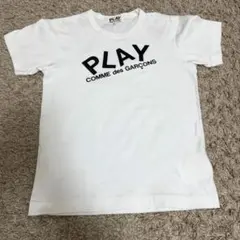 PLAY コムデギャルソン　PLAY Tシャツ S 白