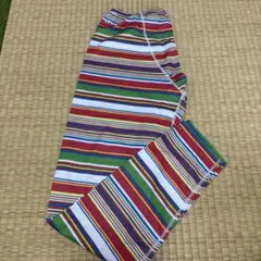 Columbia ストライプ レギンス Lサイズ