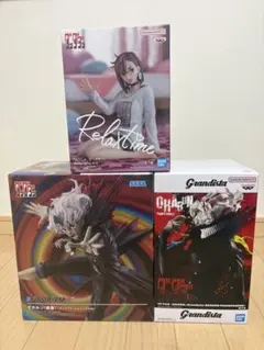 新品未開封 ダンダダン フィギュア 3体モモ オカルン Grandista