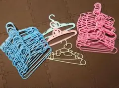 ベビー、キッズハンガー　44本セット