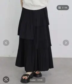 archives プリーツティアードスカートのサムネイル