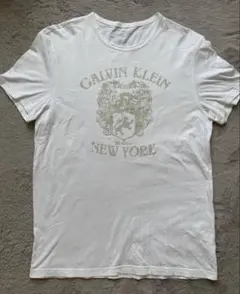 Calvin Klein 半袖シャツ Tシャツ ホワイト Mサイズ