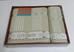 TOROY フェイスタオル 2枚セット 日本製のサムネイル