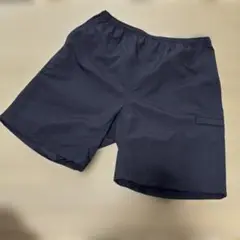 【無印良品】紳士　撥水ナイロンポケッタブルショートパンツ紳士Ｍ・黒
