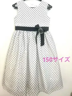 ノースリーブワンピース　ドレス　150サイズ　発表会　結婚式