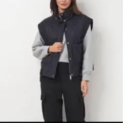 ZARA キルティング　ダウンベスト