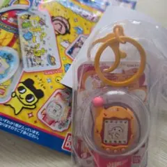 たまごっち カスタムキーリング エンたま モジモジおれんじ くちぱっち 新品