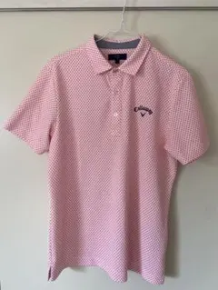 Callaway パターン入りポロシャツ L