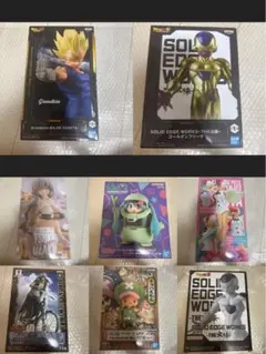 フィギュア8点セット ドラゴンボール ワンピース 他