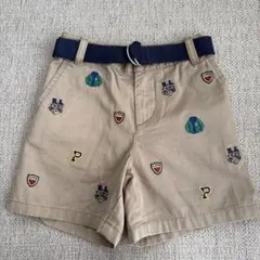 ラルフローレン　キッズ　ベルト付き　パンツ