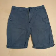 M ハーフパンツ　ユニクロ　UNIQLO　綿100 　ネイビー