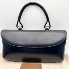 美品✨ 濱野皮革工藝 王室御用達 ロイヤルモデル フォーマルバッグ ハマノ