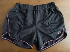 Mizuno ブラック ランニングショーツ Z5FL3535