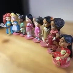 ディズニープリンセス 8体セット フィギュア