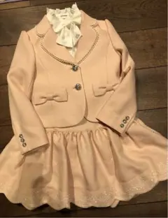 arisana 女の子 フォーマル 卒園入学スーツ3点セット130㌢