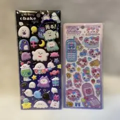 光るおばけ　もっちりシール　平成はっぴーフォン　まじかるみゅーちゃん