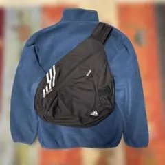 00s adidas y2k スリングバッグ ブラック
