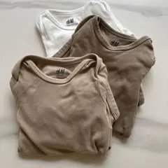 H&M ベビー ボディースーツ 3枚セット 68