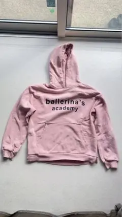 ZARA パーカー ピンク