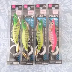 DAISO ダイソー 釣り ルアー タコエギ イエロー ピンク 3.0号のサムネイル