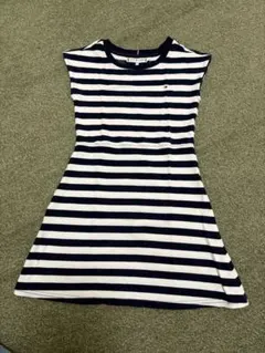 TOMMY HILFIGER ボーダーワンピース 128cmのサムネイル
