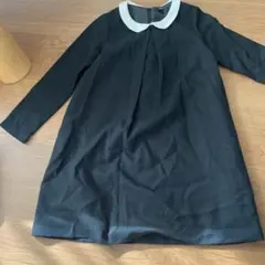 UNIQLO ブラック 長袖 ワンピース