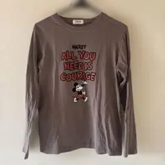 Disney ミッキーマウス 長袖Tシャツ M