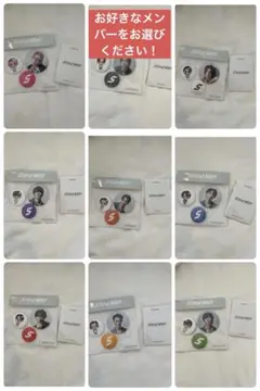 SnowMan ポップアップバンコク限定 ミニポスター/缶バッジ等3点セット