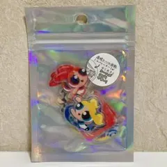 ① オーロラホログラムクリアシール パワーパフガールズ　ボンボンドロップシール