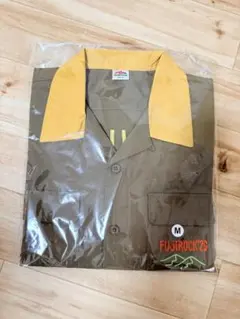 藤井風様FUJI ROCK '23 オープンカラーシャツ ブラウン S | Mercari