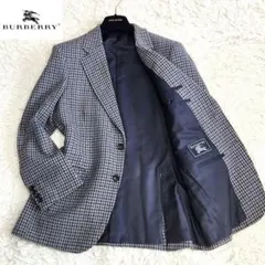 245美品/希少XLサイズ相当◎バーバリー テーラードジャケット チェック 245美品/希少XLサイズ相当◎バーバリー テーラードジャケット