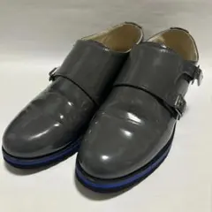 ニコアンド　ローファー　グレー　ブルー　Mサイズのサムネイル