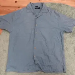 NAUTICA 半袖シャツ ブルー XL