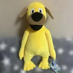 【期間限定値下げ】ヒューマンフォールフラット　バディ　BIGぬいぐるみ　黄色い犬