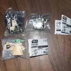 新品未開封　スター・ウォーズ グローグー フィギュア　2種