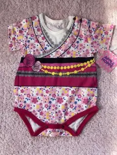 新品　未使用　浴衣風　ロンパース　70