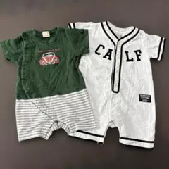 petit main ロンパース 80 2着セット