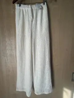 アーバンリサーチドアーズ　起毛レースイージーパンツ