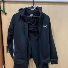 Puma ジャージ上下セット ブラック