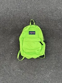 【希少カラー】90s Jansport 蛍光グリーン リュック　archive